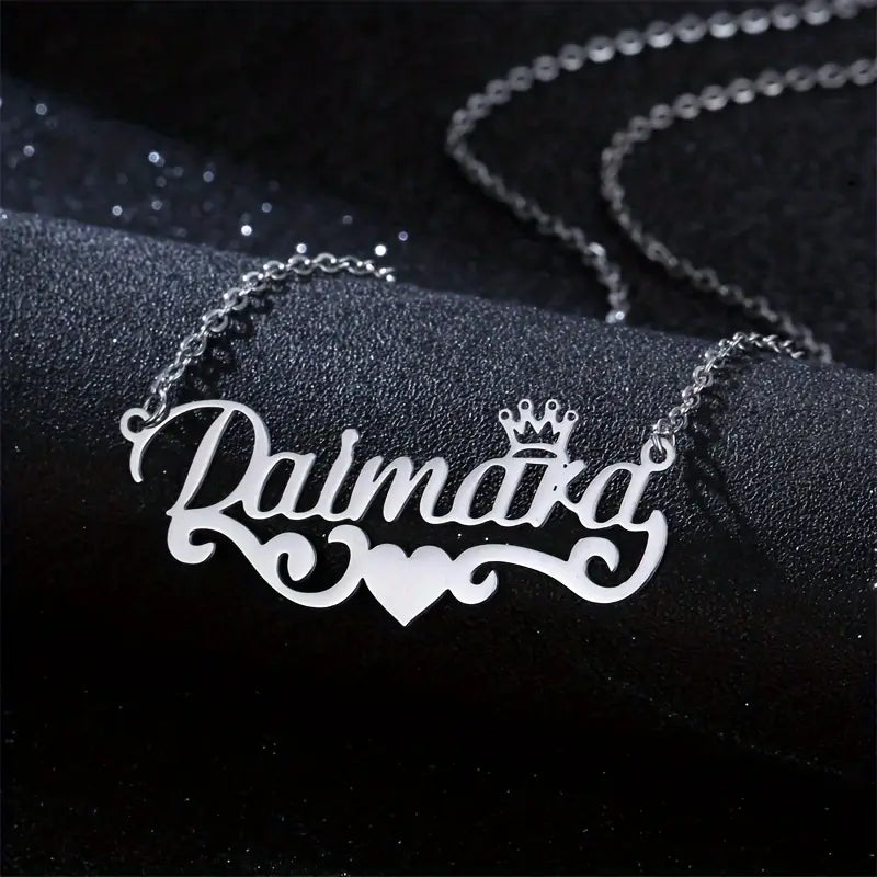 Collier Prénom en Argent sur Mesure