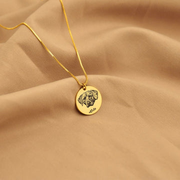 Portrait Personnalisé de Votre Animal QR code