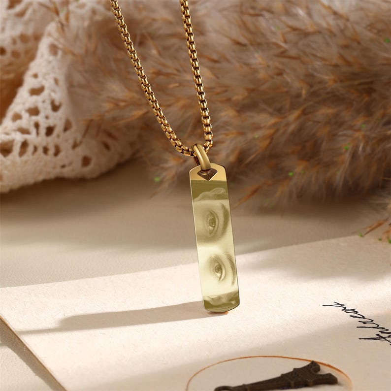 Personalized Eyes Necklace